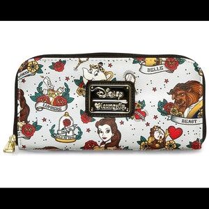 Loungefly Beauty and the Beast Tattoo wallet